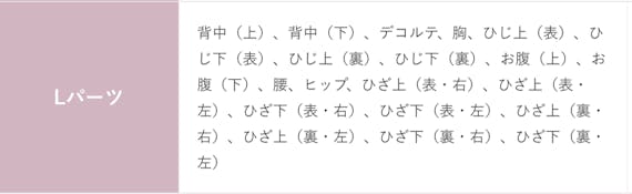 Lパーツ