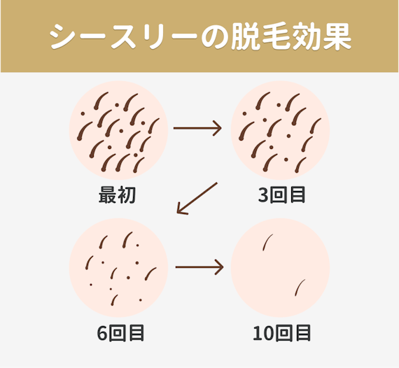 シースリー_脱毛効果