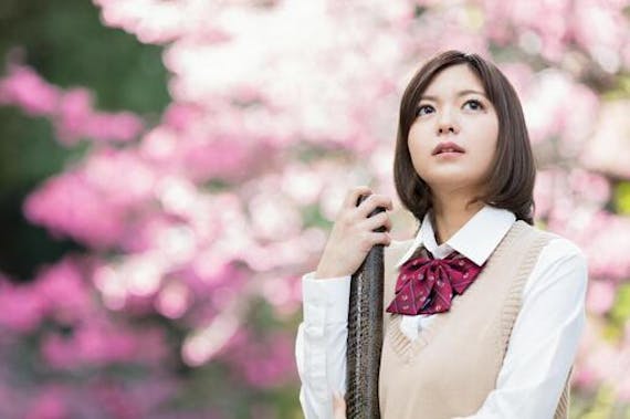 女性_学生_フリー