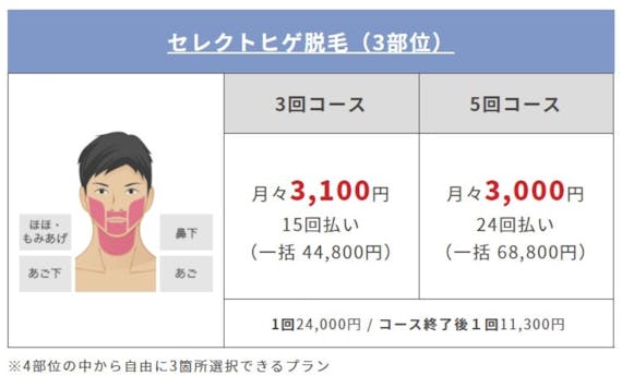 メンズリゼセレクトヒゲ_公式画像